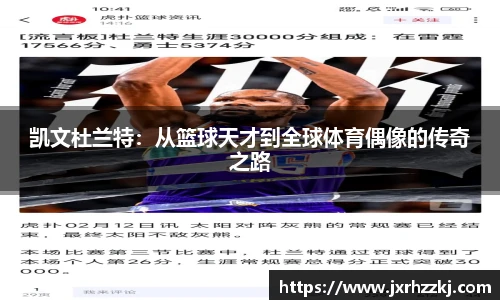 K1体育凯文杜兰特：从篮球天才到全球体育偶像的传奇之路